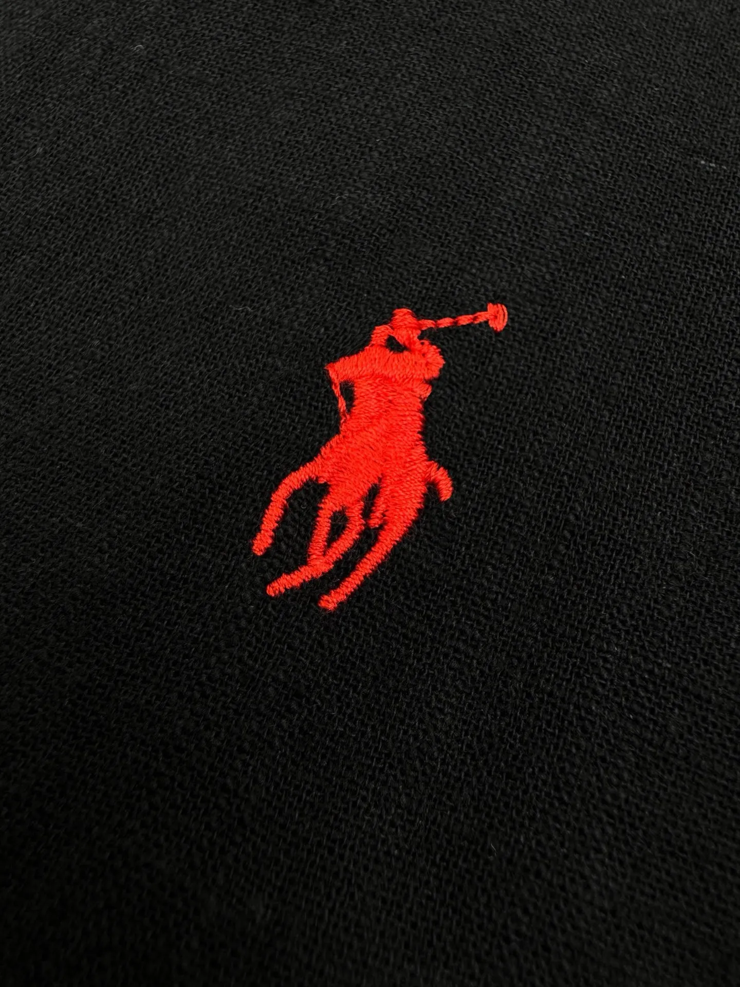 P420 Ralph Lauren/Ralph Lauren classic logo embroidered linen shirt [ready in stock] S M L XL
